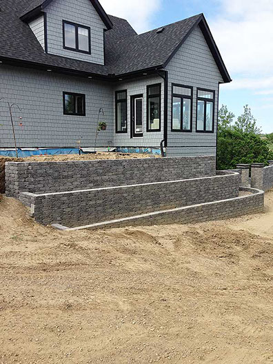 Retaining Wall and Steps Photo 14 - Plan It Green