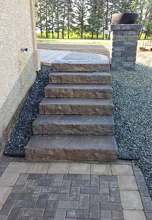Retaining Wall and Steps Photo 15 - Plan It Green