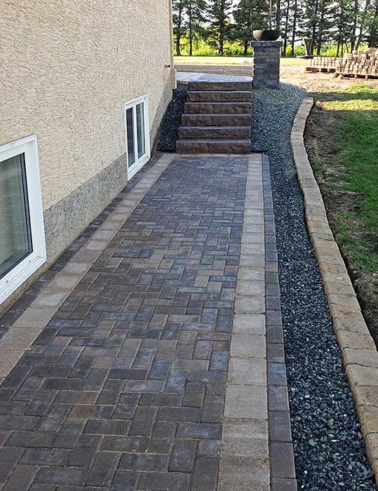 Retaining Wall and Steps Photo 6 - Plan It Green