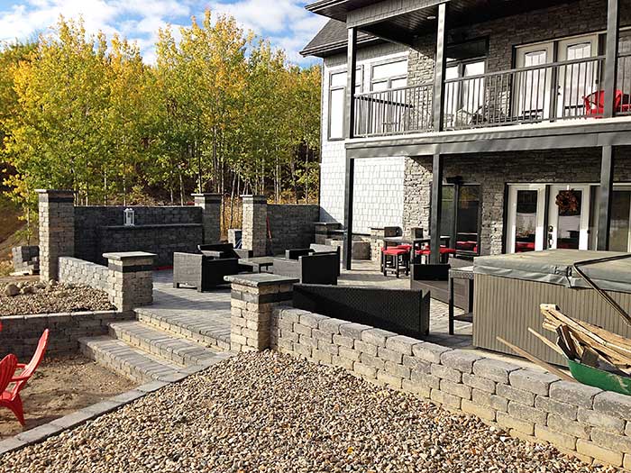 Retaining Wall and Steps Photo 8 - Plan It Green